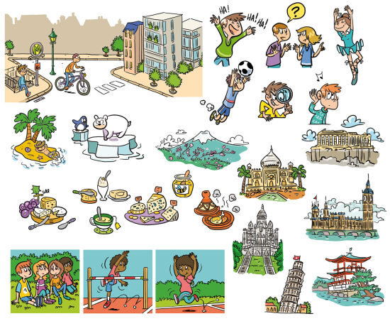 vignettes manuels éd. Lito